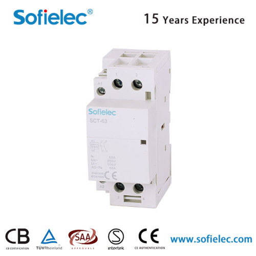 SCT-63 Modular DIN rail Contactor