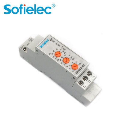 ZHRV5-01 Sofielec under over voltage control,cnc phase sequence module device relay
