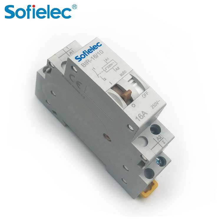 Sofielec AC & DC Din impulse relay, mini mechanical relay