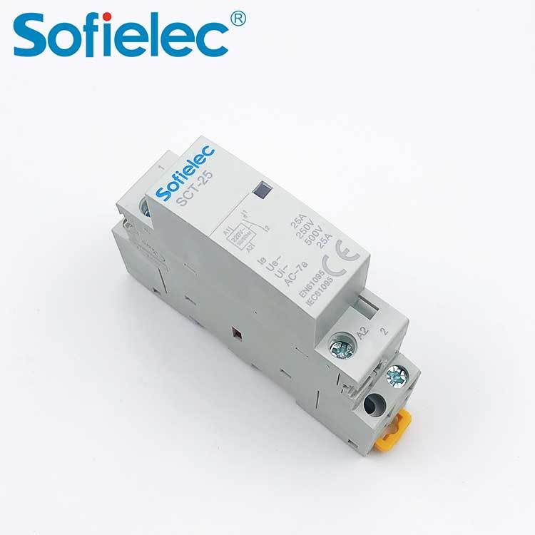 Sofielec magnetic modular mini contactor,for smart lighting control