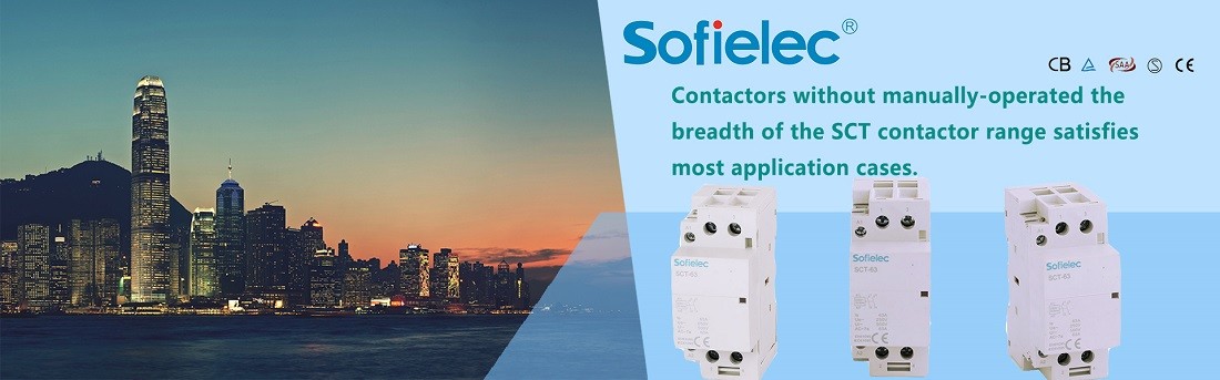 Contactors without manually-operated the breadth of the SCT contactor range satisfies most application cases.