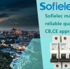 Sofielec mass production MCB SFM65-63, reliable quality factory MCB 63A, SEMKO,CB,CE approval