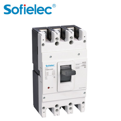 STM6DC series moulded-case DC circuit breaker  800A Residual Current Operated mccb 3P 4P Circuit Breakers RCCB