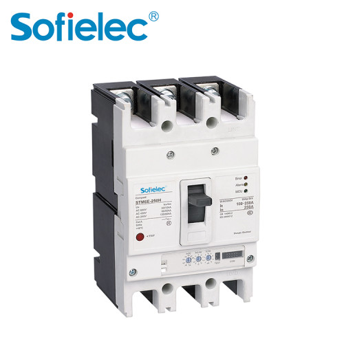 STM6E Series Moulded-case Circuit Breaker of Intelligent Electronic Adjustable Type