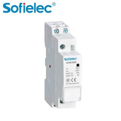 Sofielec KCH8 series modular 1 2 3 4 poles 16-63A contactor