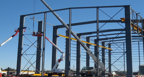 China prefabricated wharehouse steel structure in Africa