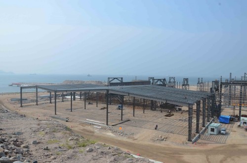 Ghana Pre-Fabricated Steel Structure warehouse Workshop