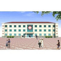 prefabricated steel structure building multi layer for hospital