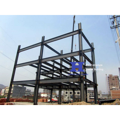 prefabricated steel structure building multi layer for hospital