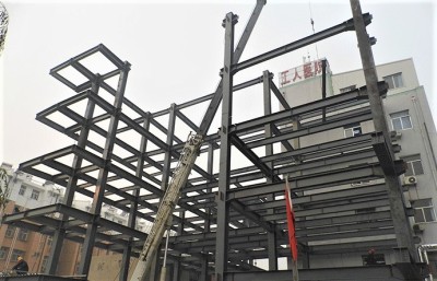 China manufacture prefabricated steel structure building hospital in IRAQ