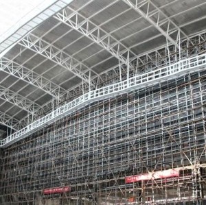 Prefab Steel Structure  For  Large-span Space Stadium  Hall