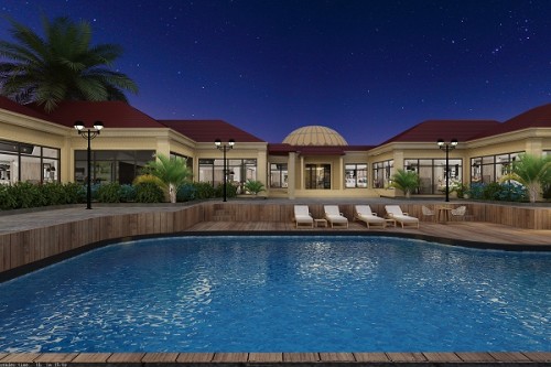 luxury prefab Light Steel Villa in UAE