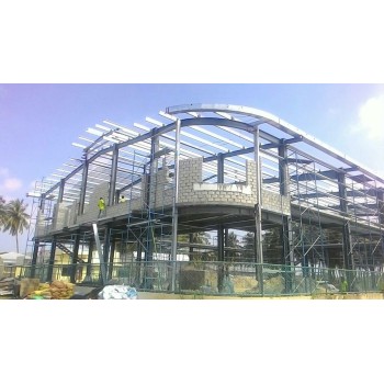 Indonesia  industrial park workshop storage with steel structure and workshops & plants