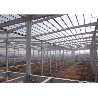 Prefabricated Steel Structure Industrial Warehouse Buildings In Bangladesh