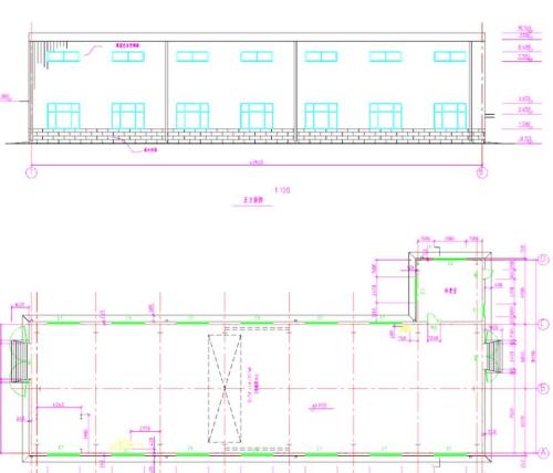 Metal Steel  Structure Workshop Building With Storage Space And Good Heat Preservation From China