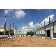 Morocco Steel Warehouse Prefabricated With Fast Installation