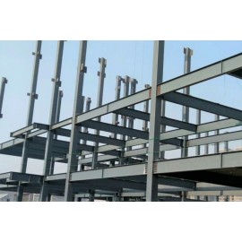 Indonesia prefab steel structure warehouse double storey shed
