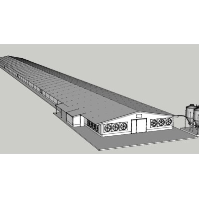 Prefab Steel Structure Poultry Houses construction equipment For sale