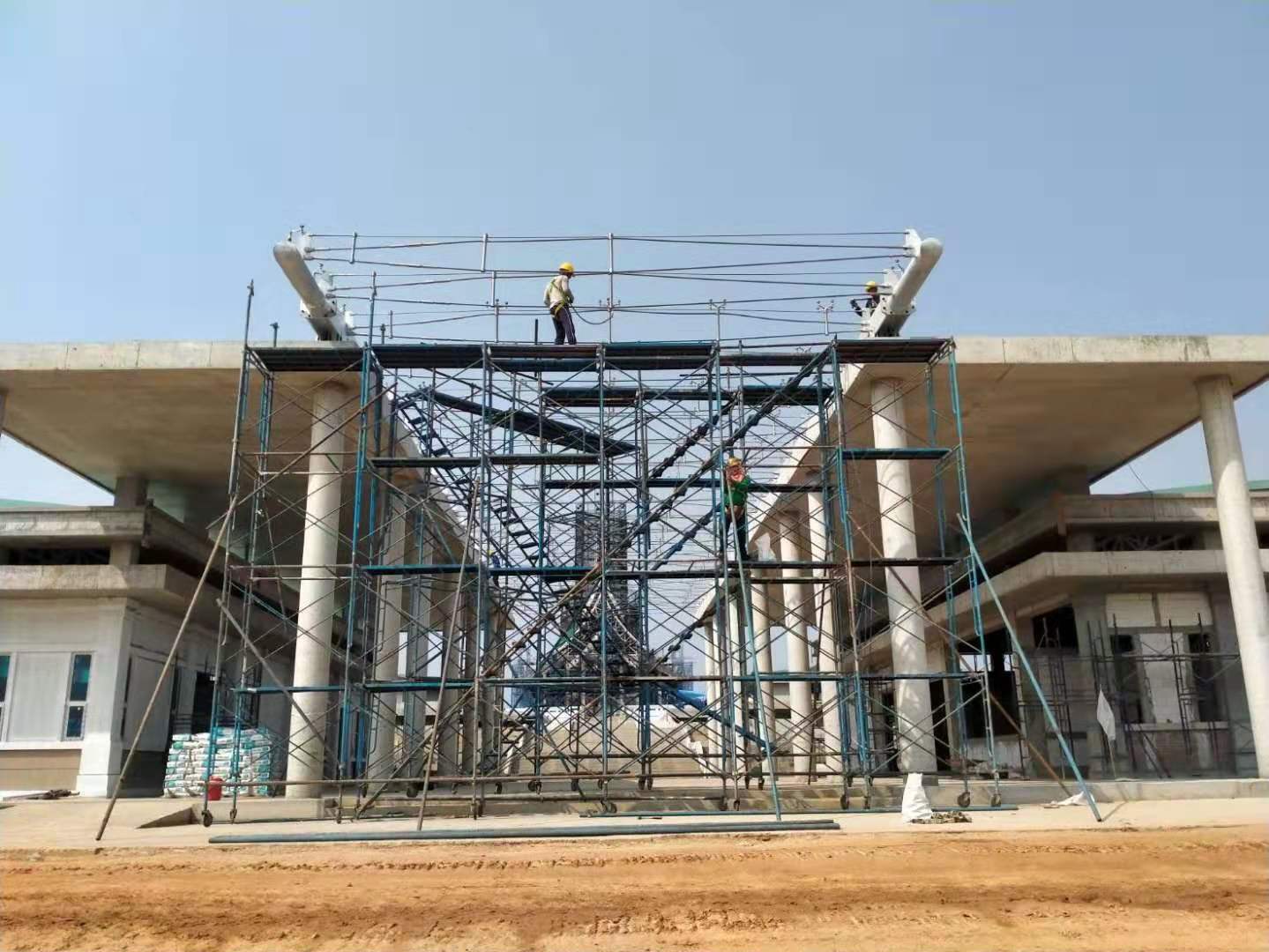 Thailand prefabricated steel structure frame and roof