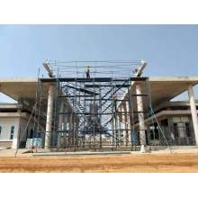 Thailand prefabricated steel structure frame and roof