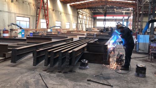 China prefabricated steel structure workshop warehouse supplier for Africa