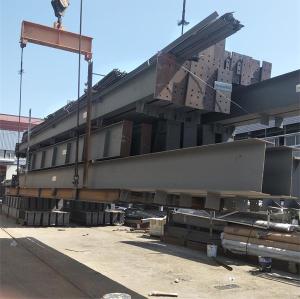 China Double Storey Steel Structure Workshop with Warehouse Office manufacture in Nigeria