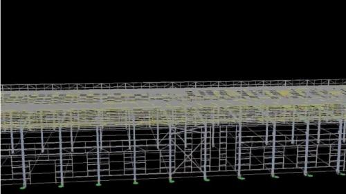 China steel structure frame for warehouse in Indonesia with  good  steel structure warehouse design