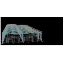 China steel structure frame for warehouse in Indonesia with  good  steel structure warehouse design