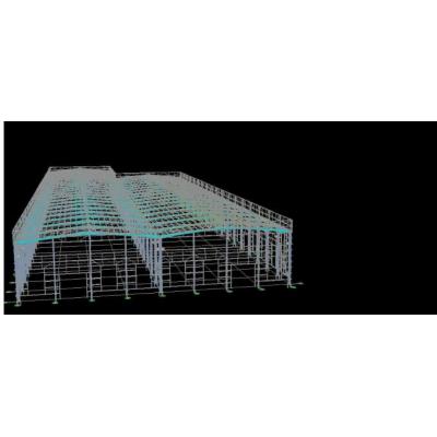 China steel structure frame for warehouse in Indonesia with  good  steel structure warehouse design