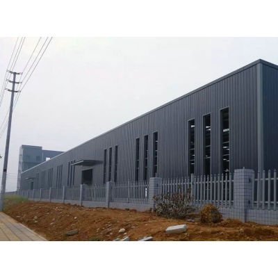 China cheap large span new style high rise Steel Structure Warehouse workshop manufacture in Angola