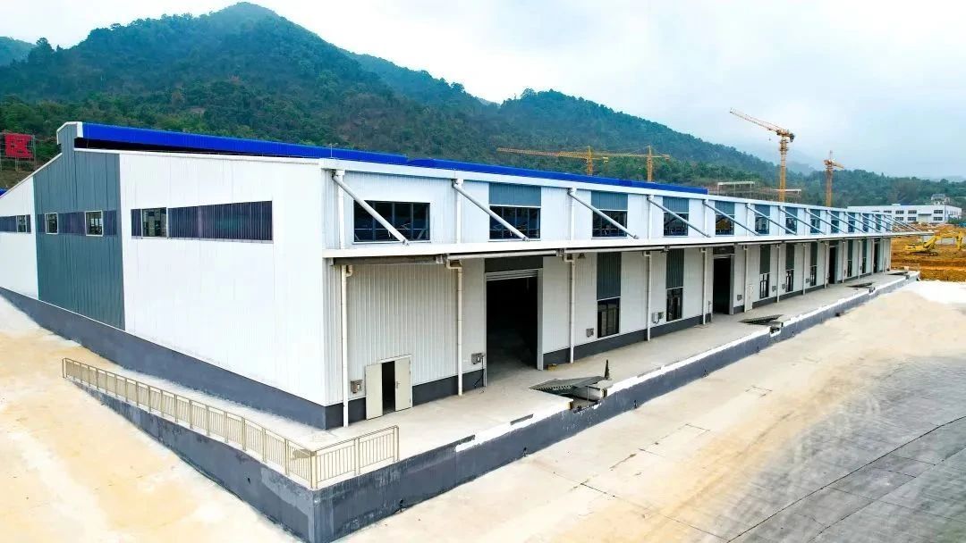 Agricultural product processing logistics project warehouse  officially put into use