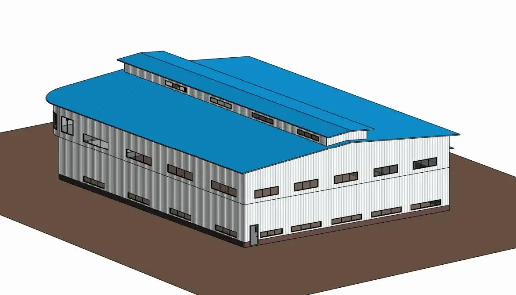 Are there any limitations on the design possibilities for light steel structure warehouse with office?