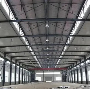 Africa low cost Double Storey prefabricated Steel Structure Workshop With Warehouse Office in Senegal Cote d'Ivoire Guinea Sierra Leone