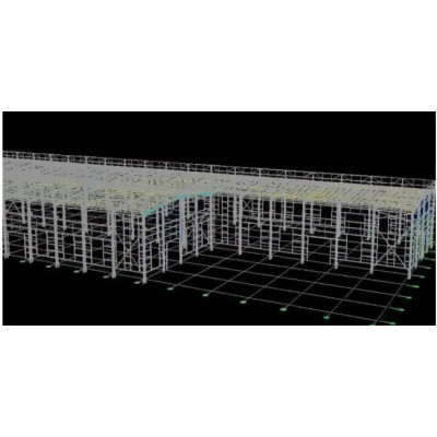 China low cost Prefabricated Steel Structure Workshop factory warehouse building with office reception in Uruguay