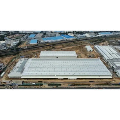China low cost Prefabricated Steel Structure Workshop warehouse building in Mexico Puerto Rico