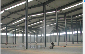 Africa Cote d'Ivoire Quick Install And High Quality Prefabricated Portal Steel Structure Workshop