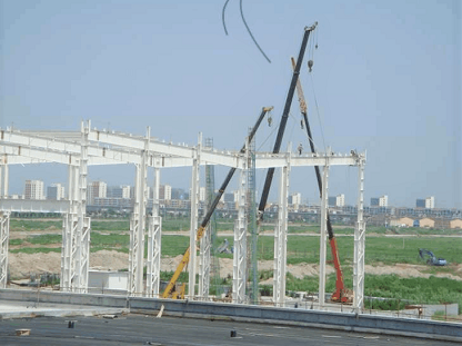 China manufacture Prefabricated Steel Structure Workshop Warehouse Construction With Cranes in Philippines