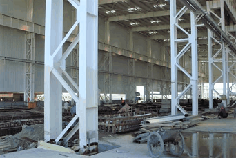 China manufacture Prefabricated Steel Structure Workshop Warehouse Construction With Cranes in Philippines