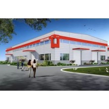 Latest rendering of light steel structure factory building