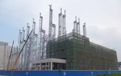 China prefabricated warehouse and steel structure construction process