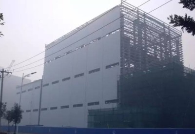 China prefabricated warehouse and steel structure construction process