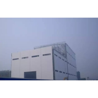 China prefabricated warehouse and steel structure construction process