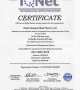 Certificate of  ISO14001