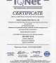 Certificate of  ISO 9001