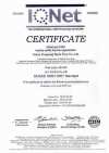 Certificate of ISO18000