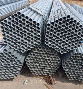 BS1387 ASTM A53 schedule 80 Hot Dipped Galvanized steel pipe