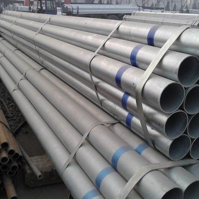 BS1387 ASTM A53 schedule 80 Hot Dipped Galvanized steel pipe