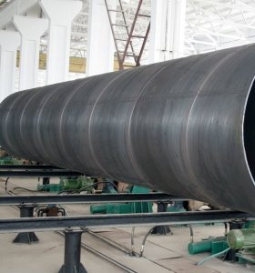 Tubo de acero soldado en espiral SSAW tubería de acero de 1800 mm de diámetro para agua