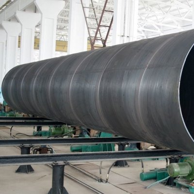 Tubo de acero soldado en espiral SSAW tubería de acero de 1800 mm de diámetro para agua