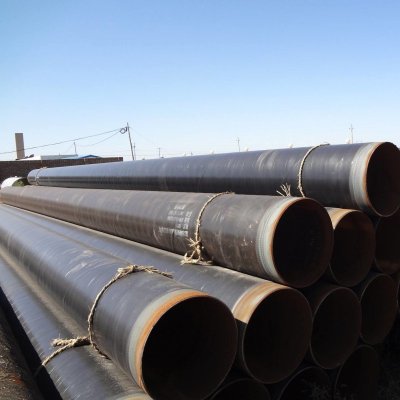 Tubo de acero con revestimiento externo 3LPE para tuberías de petróleo y gas